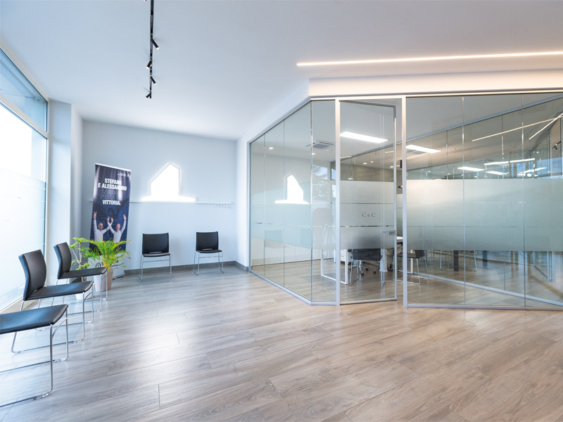 Finiture di alta qualità in un edificio Merlani